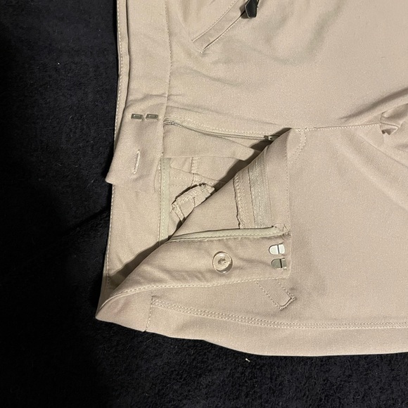 BCBG Riding Pants.  Tan with dark brown patches. Waist size 26. - Picture 2 of 16